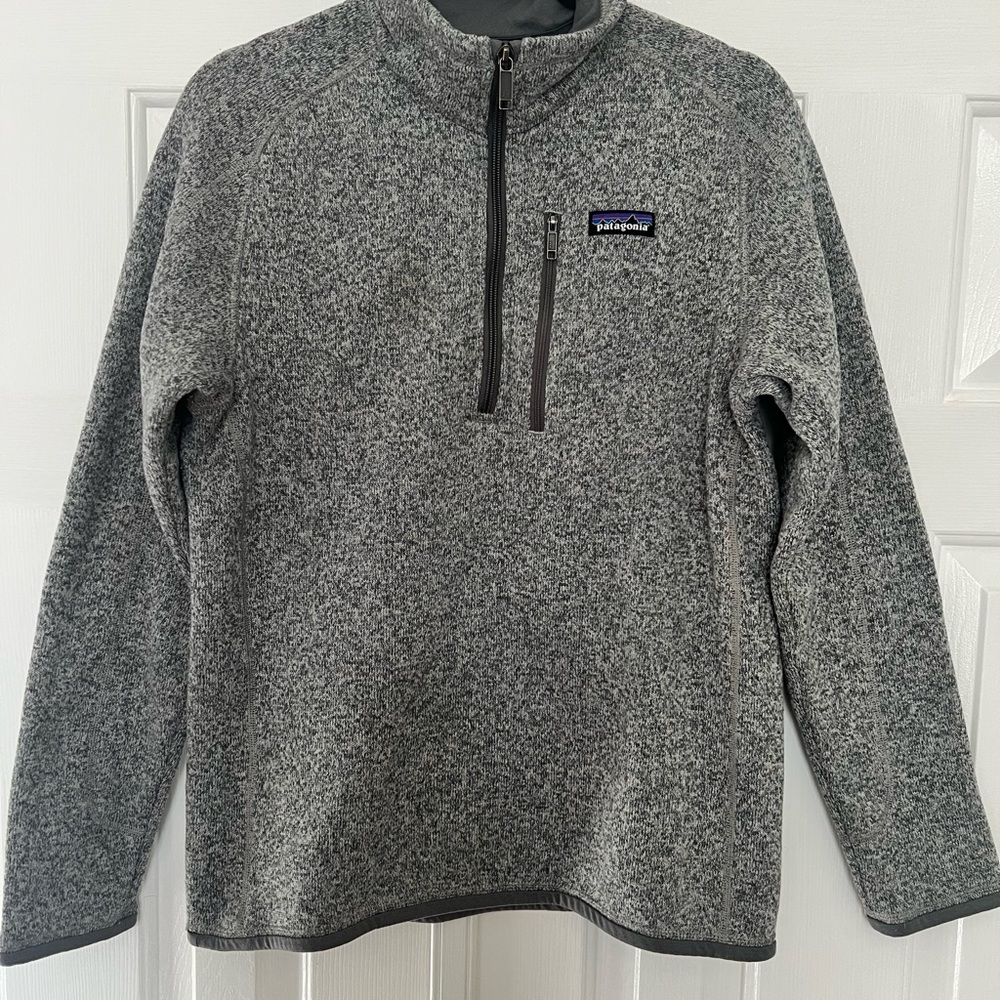 Patagonia Better Sweater 1/4 Zip Pullover Mens Size S - perfect condition